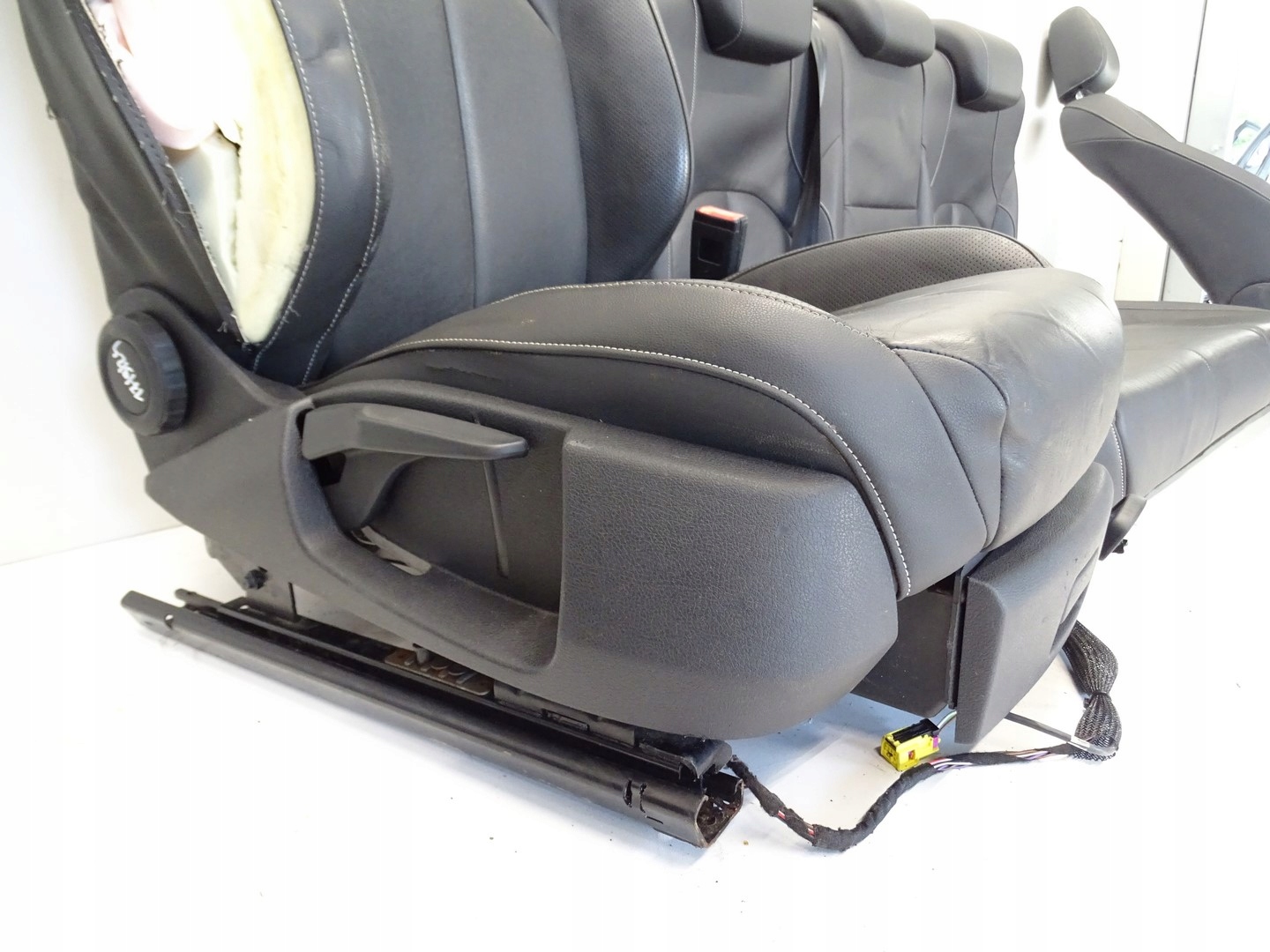 seats front rear part rear. seat KOMPLET leather SEAT LEON III CUPRA