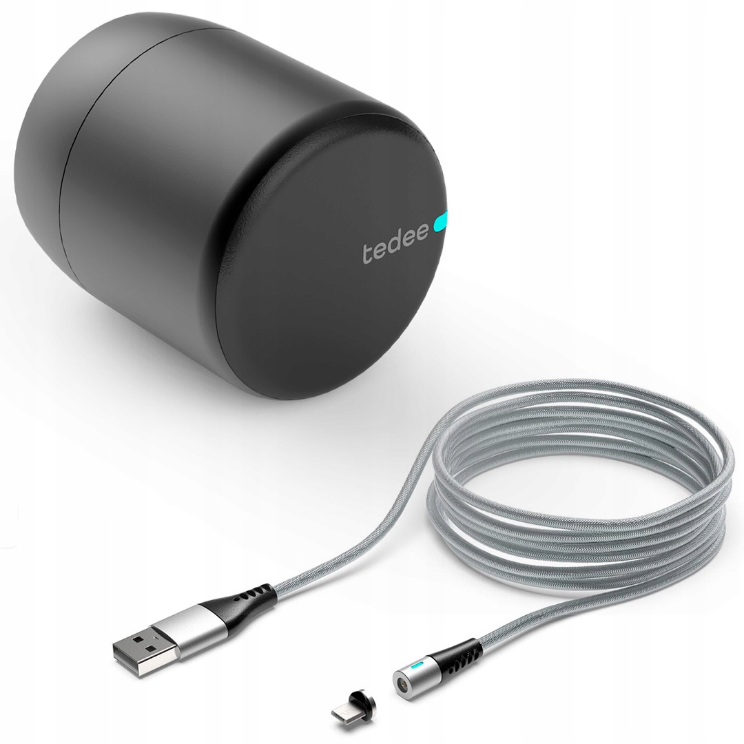 

Zamek elektroniczny HomeKit Tedee Gerda grafitowy