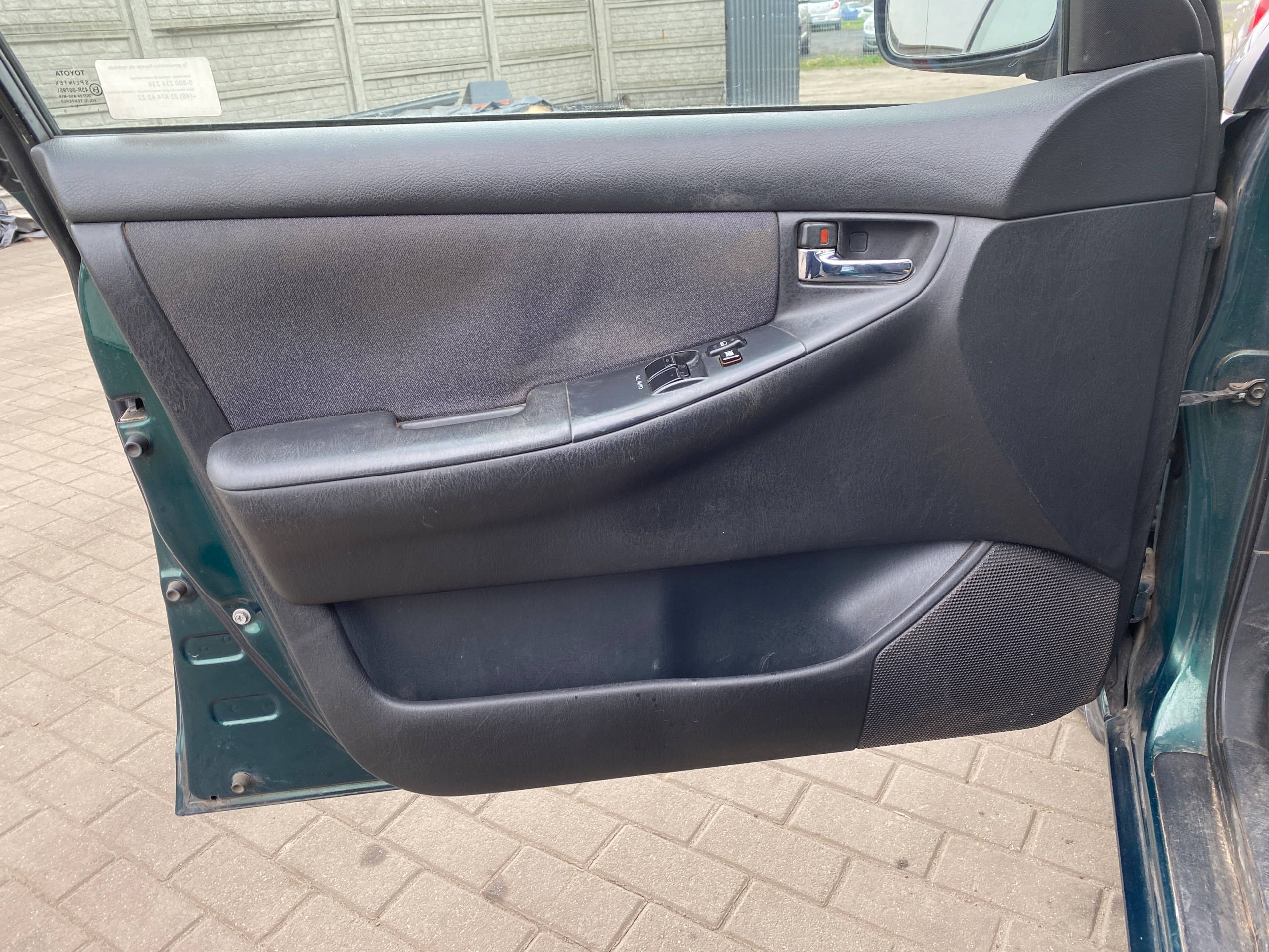 upholstery left side side left front Toyota Corolla E12 01-07