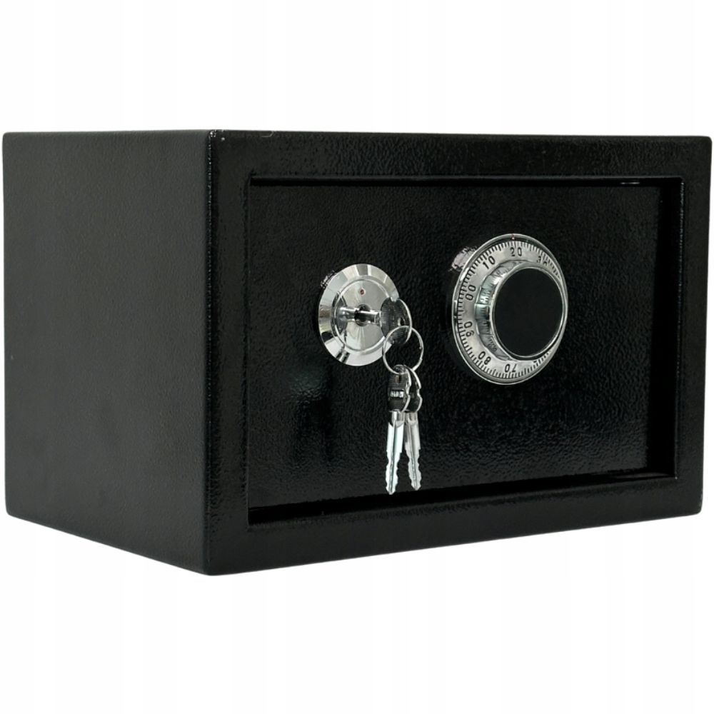 Sejf Zamek Szyfrowy Mechaniczny Klucz Kasa Pancerna Domowy Schowek SKRYTKAv