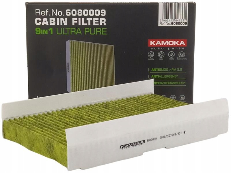 

Kamoka Filtr Kabinowy Bio Citroen C2 C3 I C4 I II