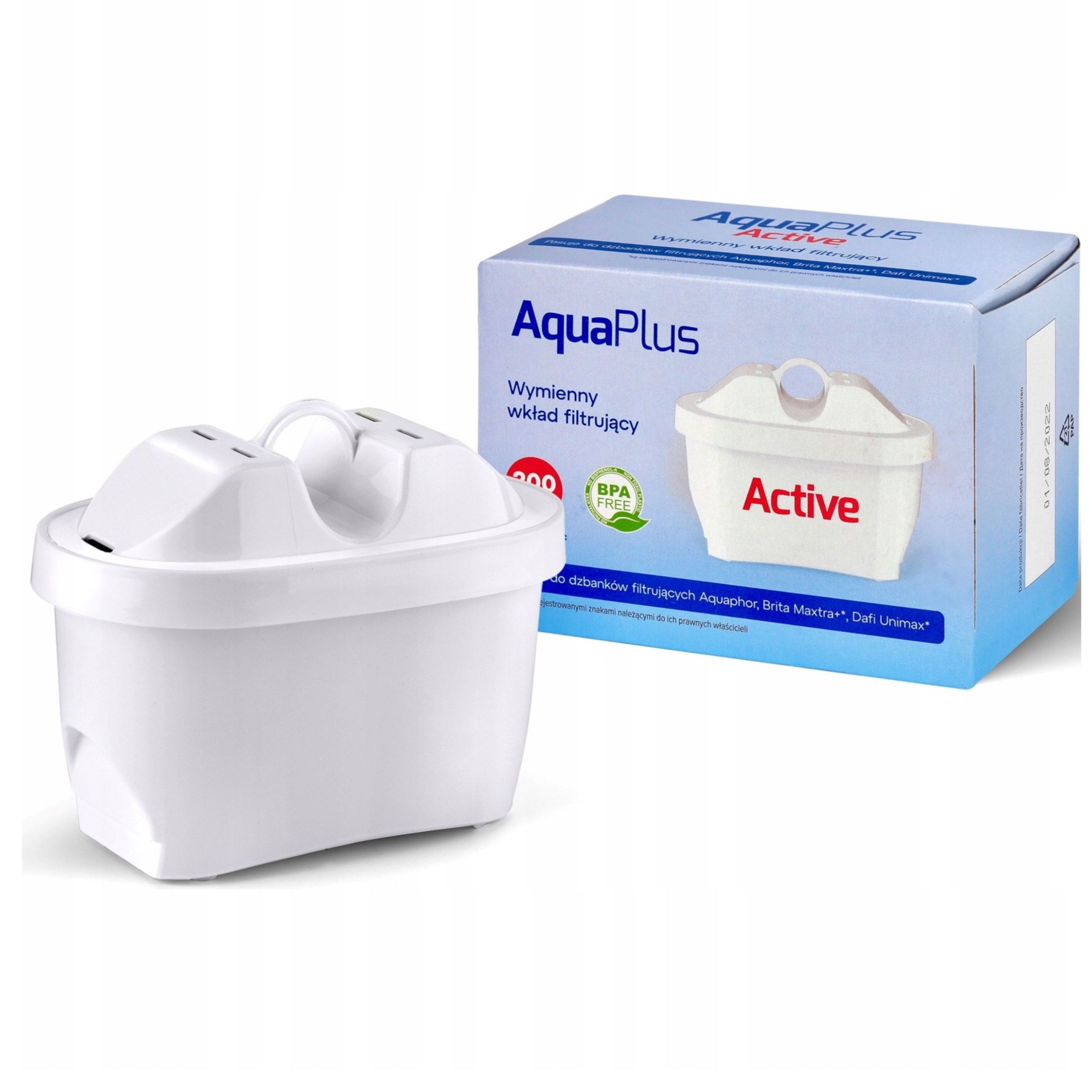 Filtrační Vložka univerzální do filtrační konvice AquaPlus 24 ks