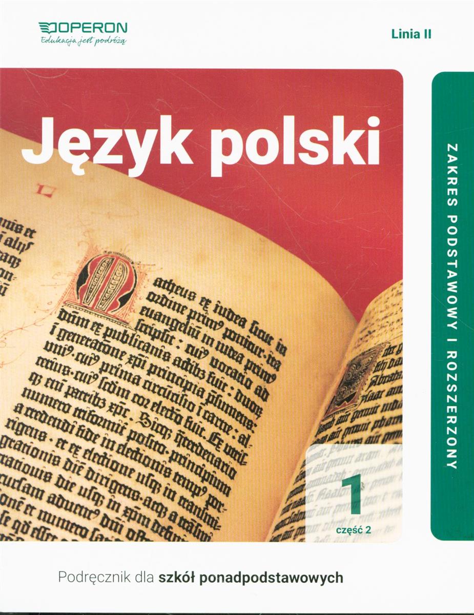

Język polski 1.2 Podręcznik ZPiR Linia 2 Operon