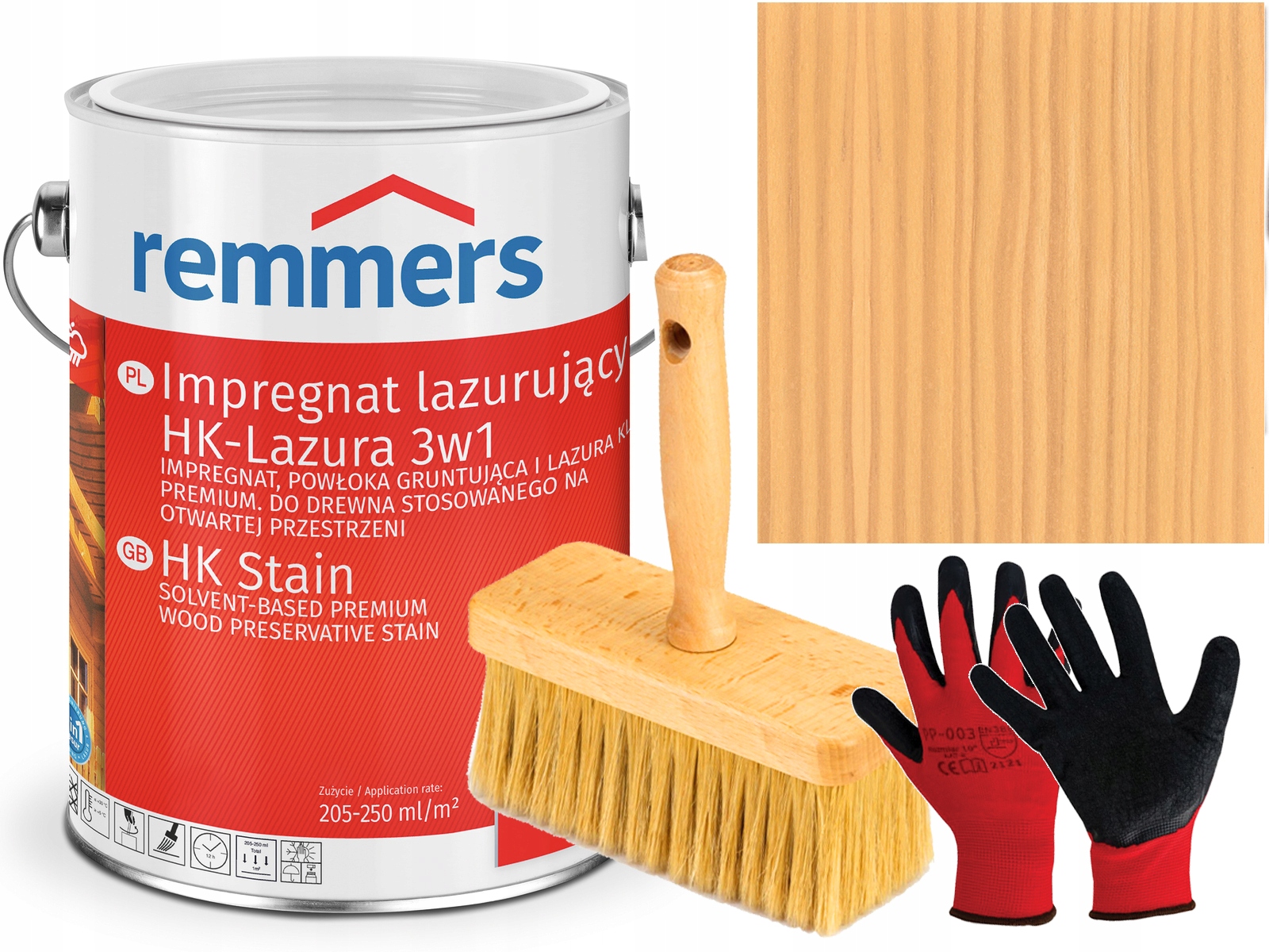 Remmers HK-Lasur Impregnat drewna 10L Bezbarwny