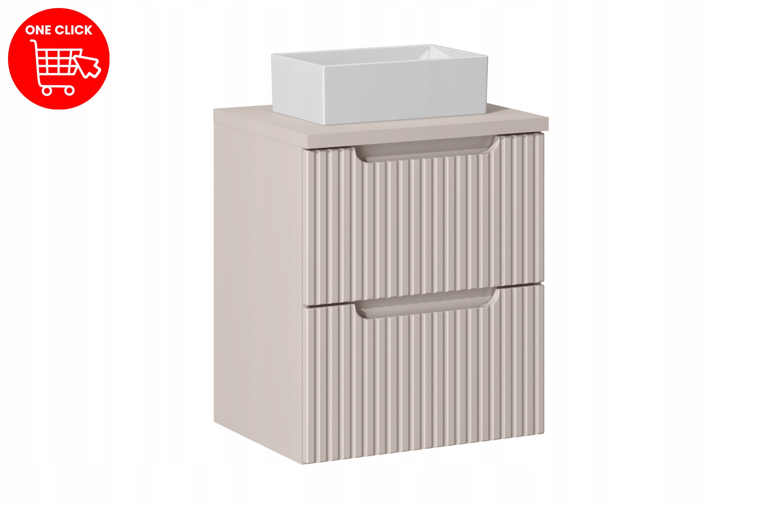 Nábytková sestava 50 cm s deskou a umyvadlem na desku Gaja