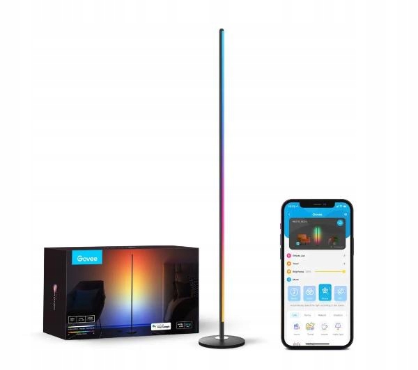 Lampa stojąca podłogowa Govee H6076 Bluetooth Wifi Regulacja jasności