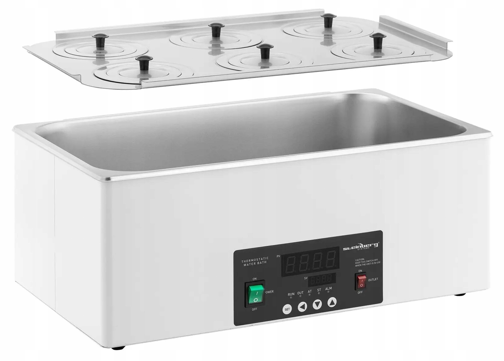 Łaźnia wodna laboratoryjna cyfrowa 22,5 l Steinberg SBS-TWB-2006 10031069