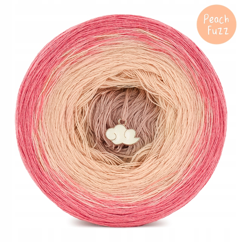 Příze Kokonek Merino 785 Peach Fuzz 1 Vlna Merynos Měkký Nekousavý