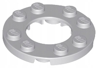 

Lego 11833 płytka okrągła 4x4 j. szary Lbg 1 szt N