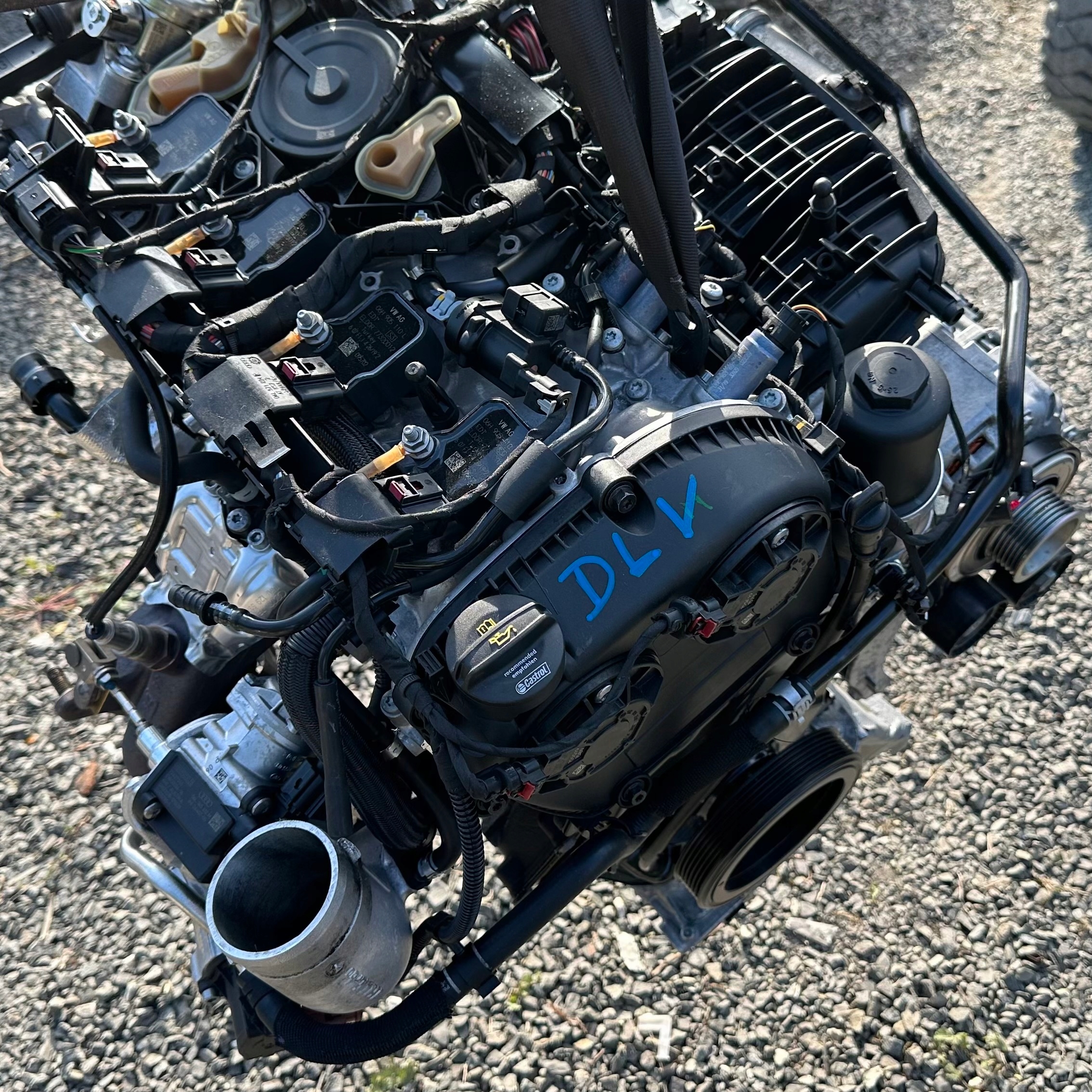 engine MOTOR complete "DLV" AUDI A3 A4 A5 Q3 Q5 2.0 TFSI SYMBOL DLV