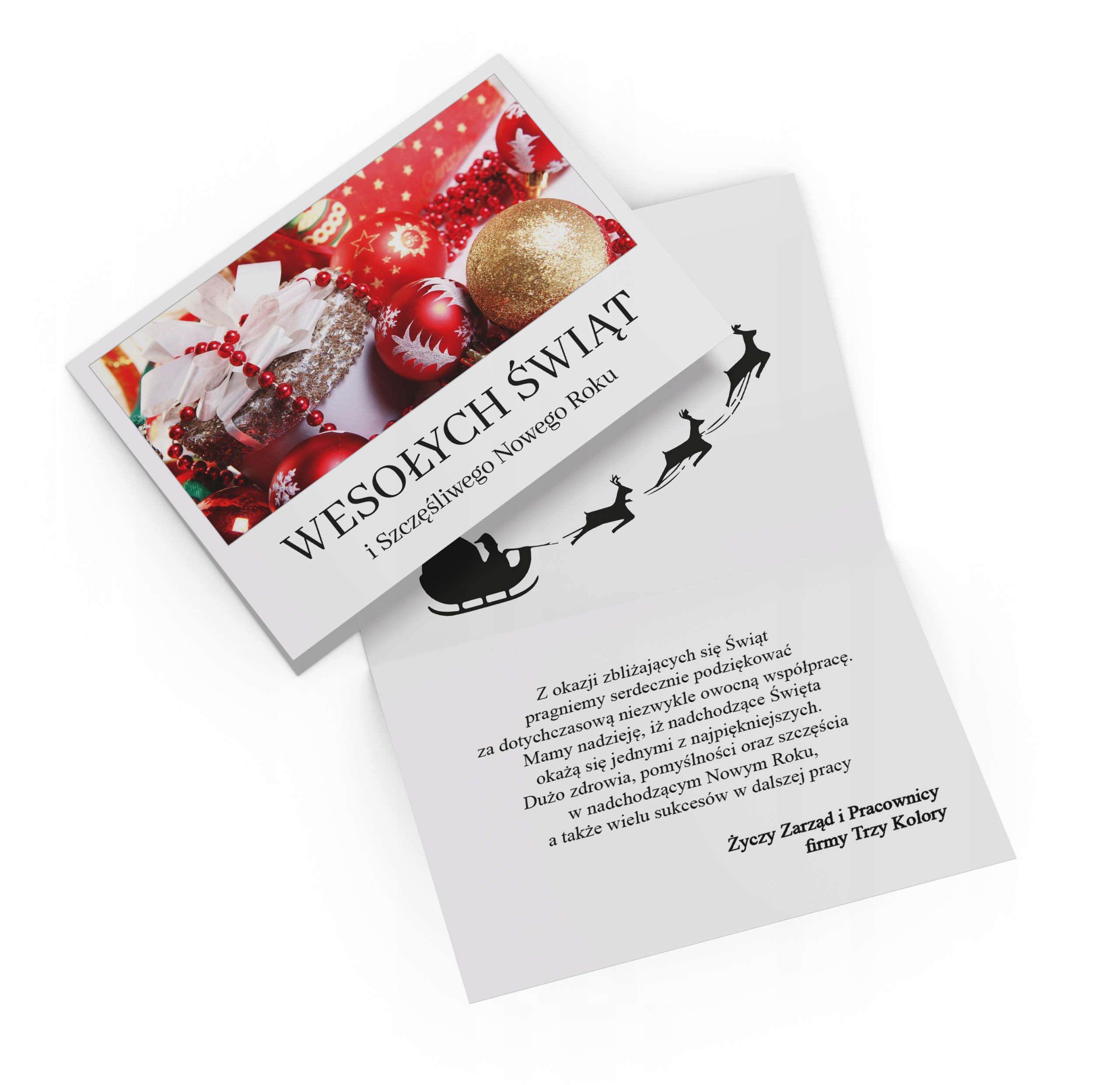 FIRMOWE KARTKI ŚWIĄTECZNE Biznesowe dla FIRM LOGO Kod producenta FIRMOWE KARTKI ŚWIĄTECZNE Biznesowe dla