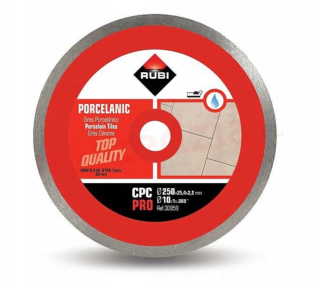 

Rubi Cpc 250 Pro Tarcza Diamentowa Do Gresu Mokro
