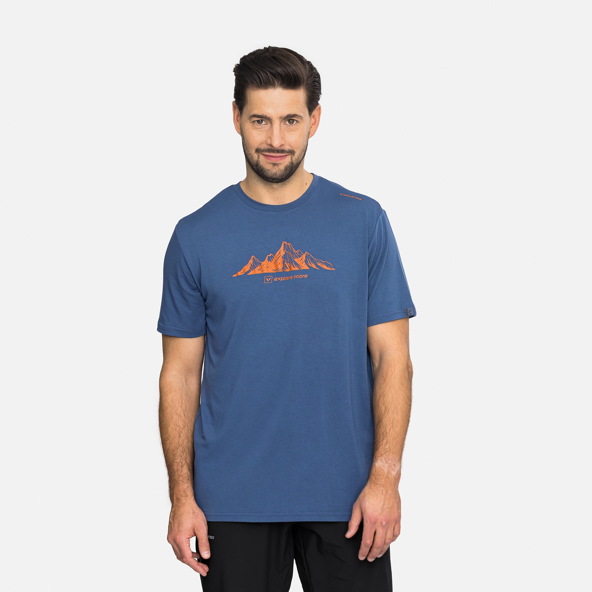 Pánské tričko Viking Lenta Bamboo Light Man tmavě modré velikost L