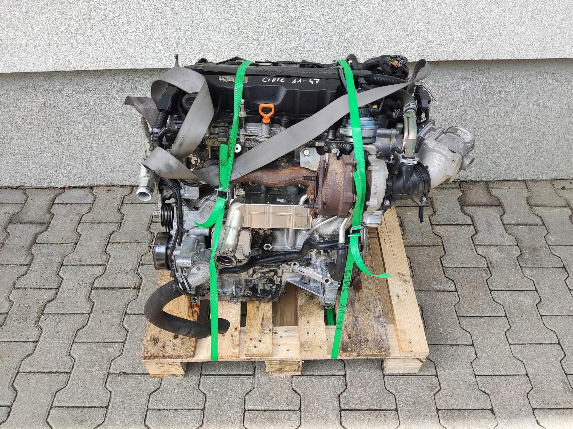 engine complete injectors TURBINA HONDA CIVIC IX 1.6 and-DTEC N16A1