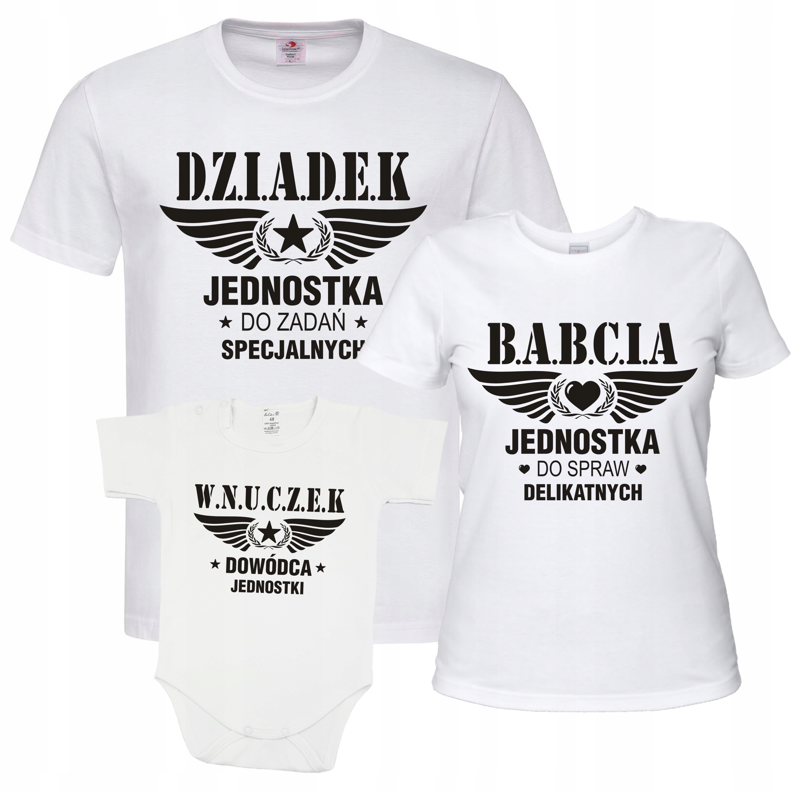 

Komplet Babcia Dziadek Wnuczek Dzień Babci Dziadka