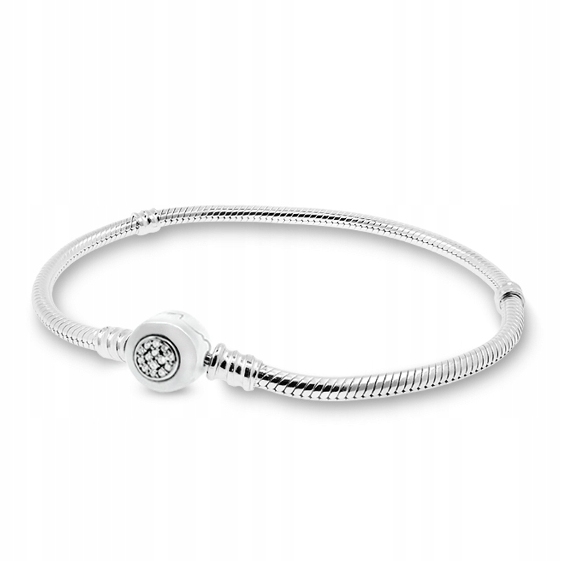 

Bransoletka srebrna do charms Pandora moments 24cm