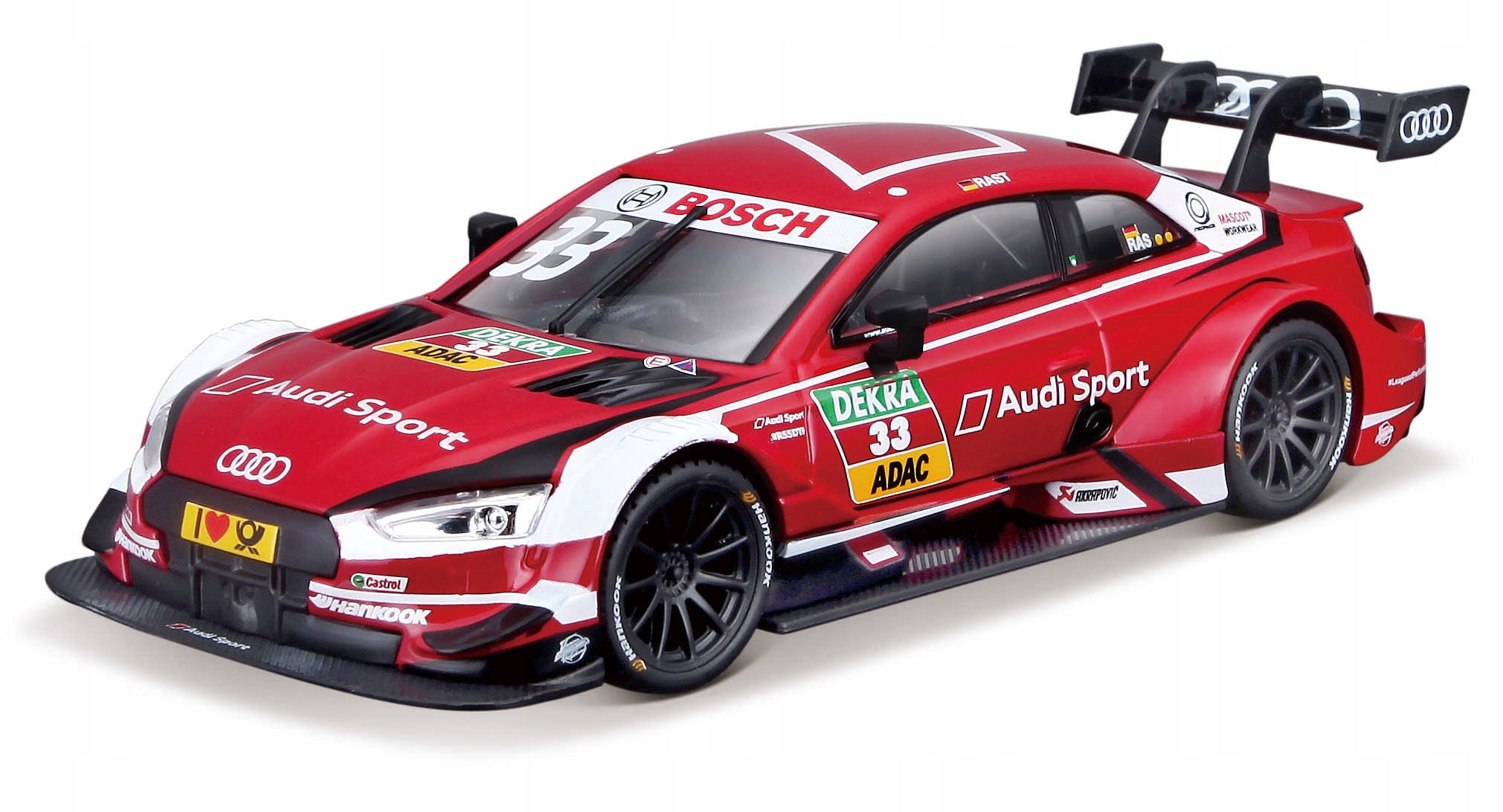 Audi RS 5 DTM #33 Rene Rast 1:32 Bburago 18-41160