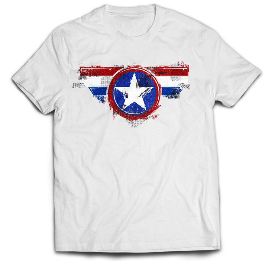 

Tshirt Captain Rogers Tarcza Shield Prezent 3XL