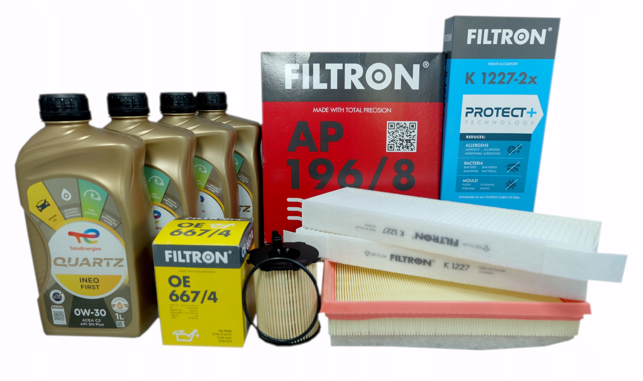 3x Filter Olej Peugeot 3008 5008 1 I 2 II 1.6 HDi