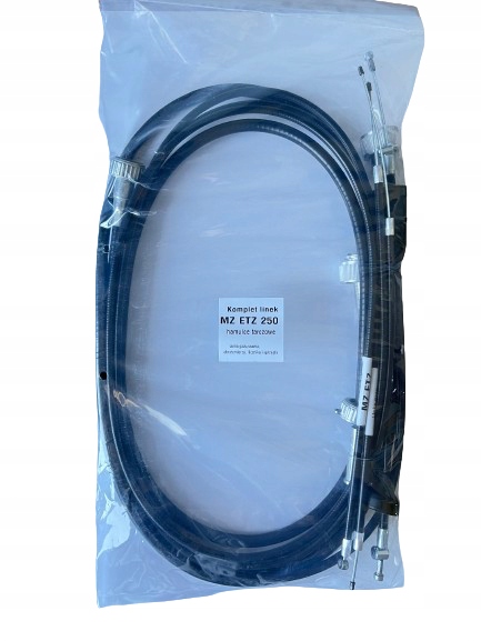 Nová Polský Sada Lanek Mz Etz 250 Černá Kotoučová Brzda