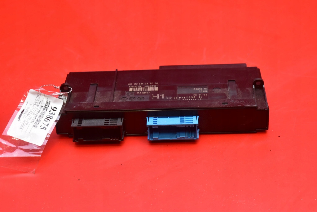 comfort control unit 9187536 BMW E90 E91 2.0 D 177 KM 08-13