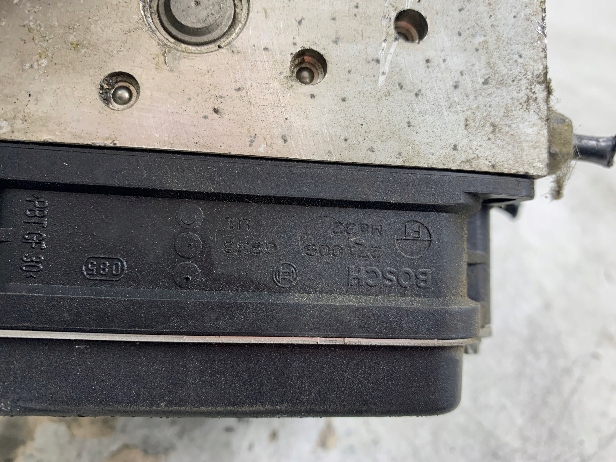 PEUGEOT 307 Pompa ABS 9649458080 0265950368