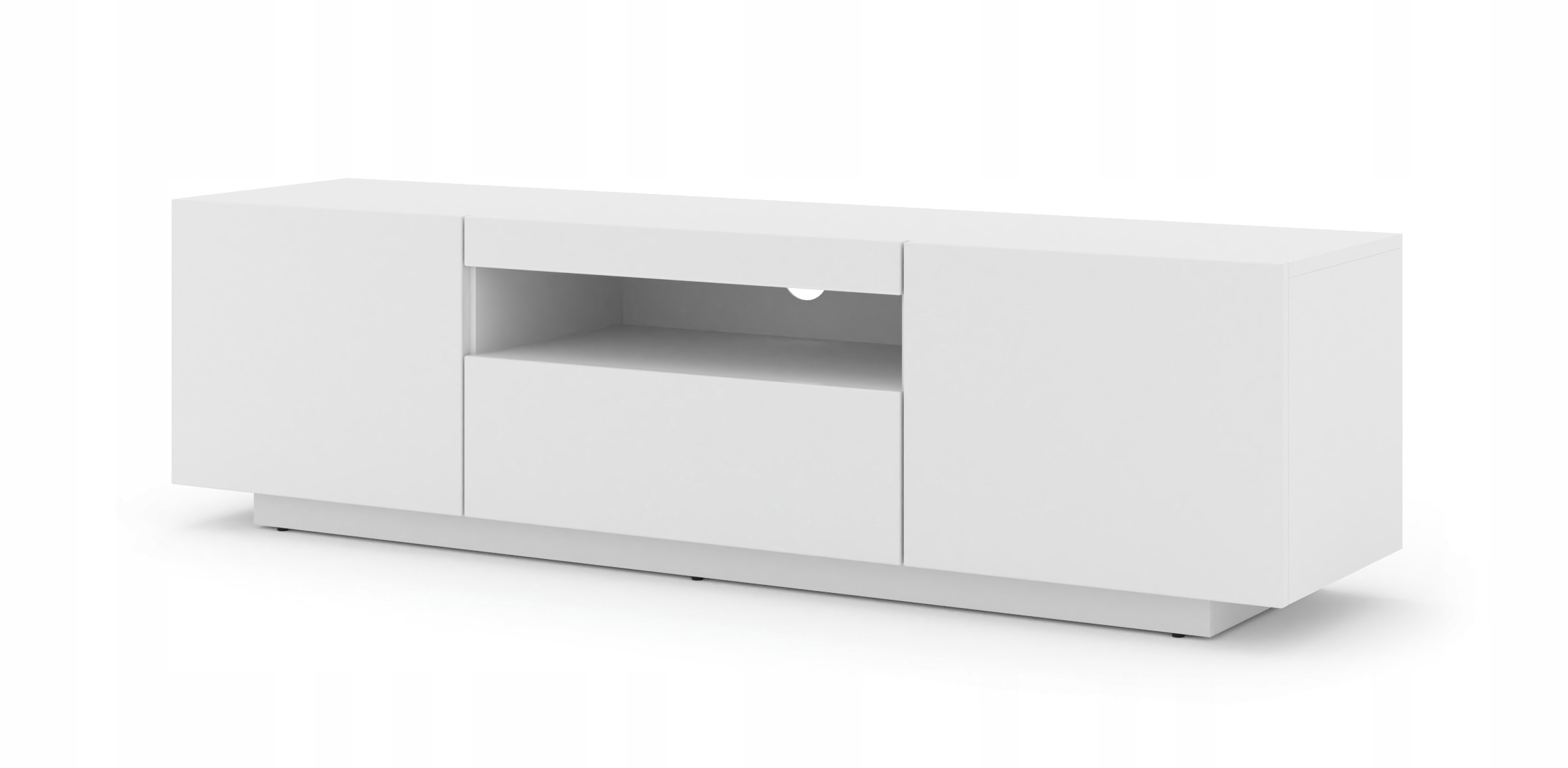 

Szafka Rtv Aura 150 cm uniwersalna biały mat