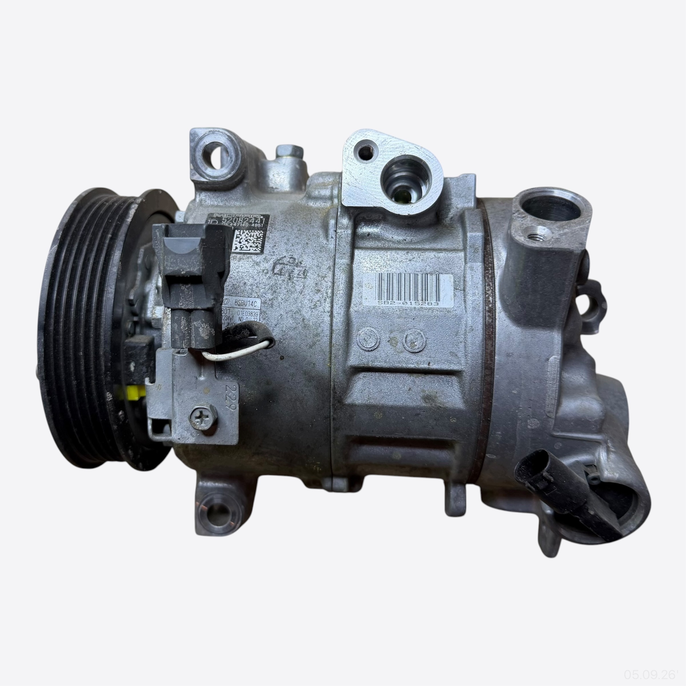 compressor compressor; pump of the air conditioning JEEP RENEGADE 52082441