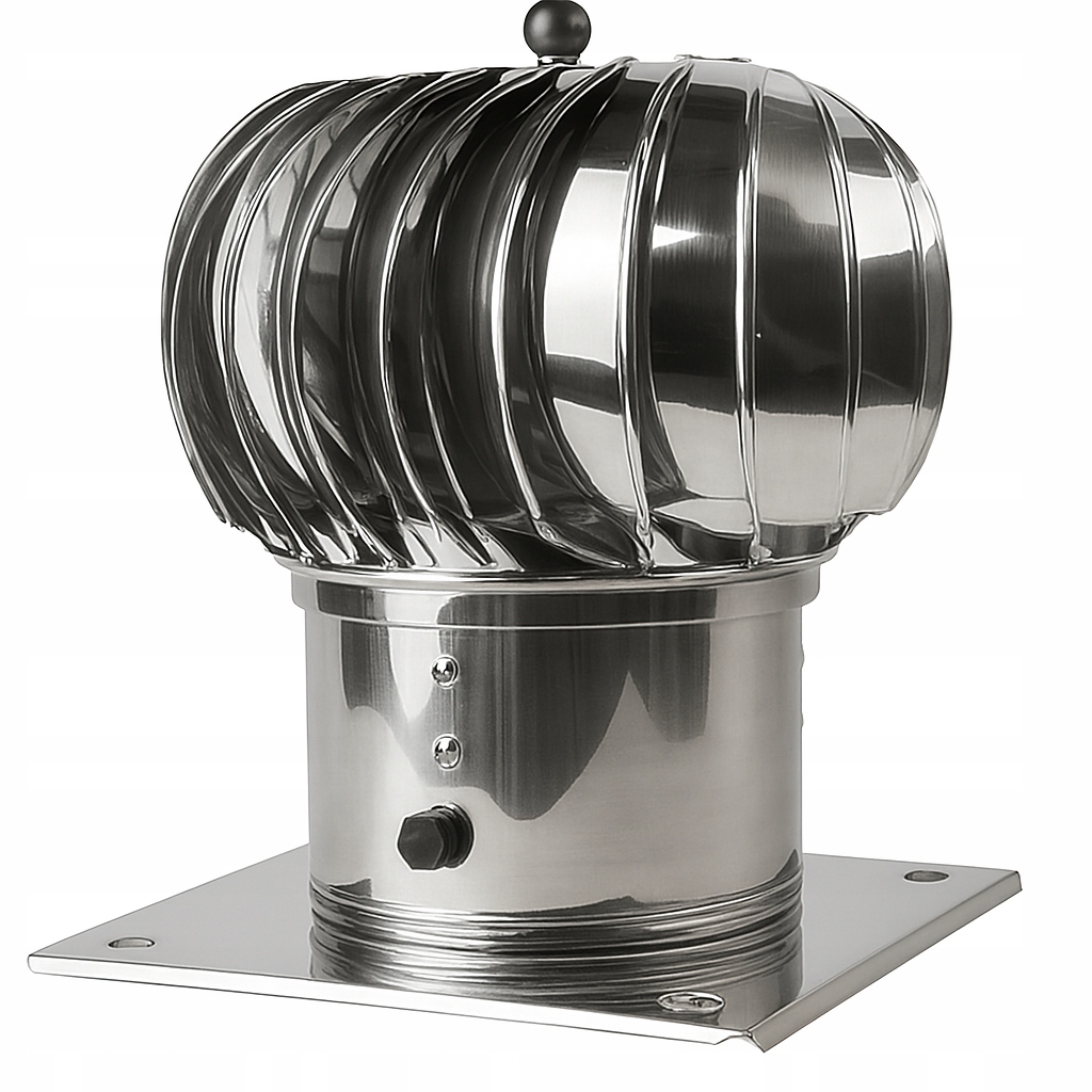 Otočný Komínový Nástavec Fi 150 Kula Kyselina 450 m3/h Vysoký Výkon Premium Verze