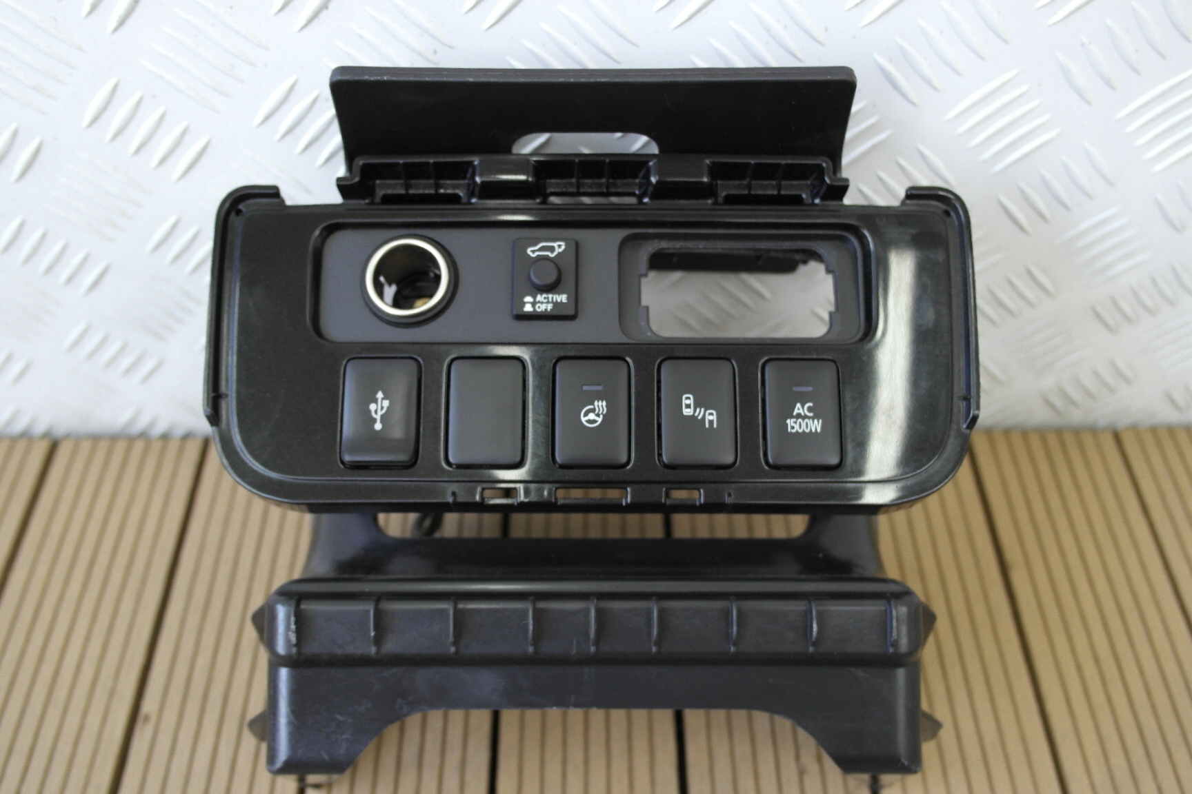 MITSUBISHI OUTLANDER III LIFT 16- PANEL frame PRZYCISKI adapter USB GRZANIE