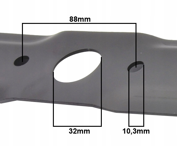 ZESTAW 2 X NÓŻ KOSIARKI DO HONDA HRX537 HRB535 IZY Rodzaj inny
