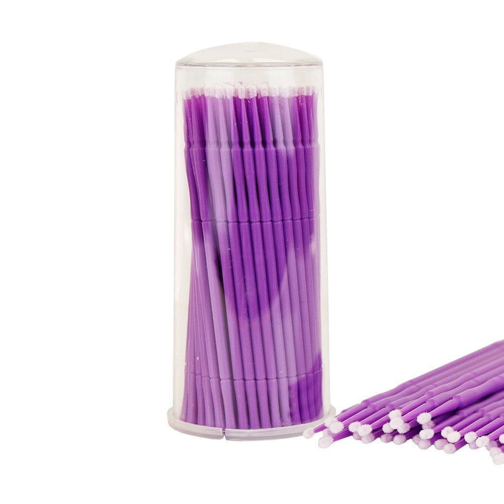 Mikroszczoteczki aplikatory 1mm małe100szt.