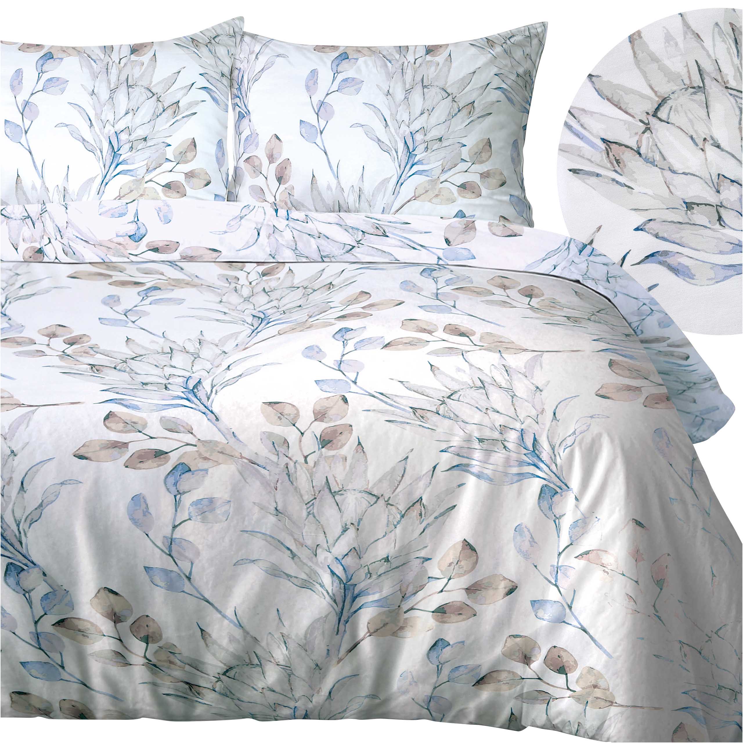 Povlečení bavlněné 160x200, hladké, saténové, jarní Spousta Barev