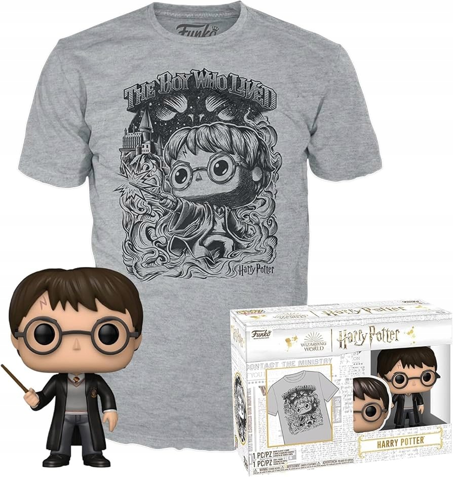 Zestaw koszulka figurka Funko Pop! Tees Harry Potter 162 T-shirt M