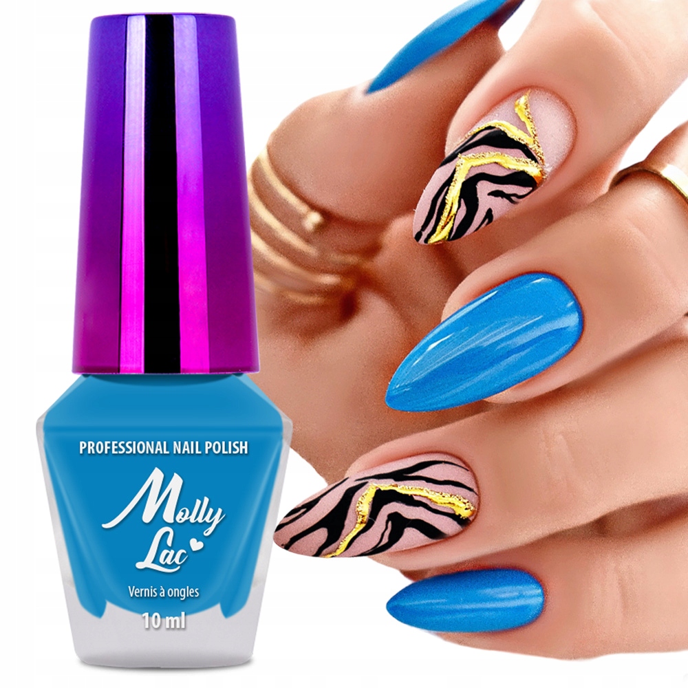 

Lakier Do Paznokci Klasyczny Trwały Mollylac 10ML