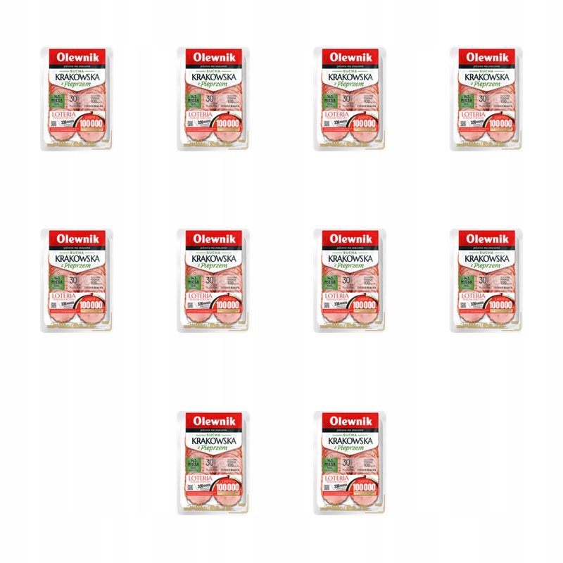 Suchá krakovská s pepřem 80 g Olewnik X10