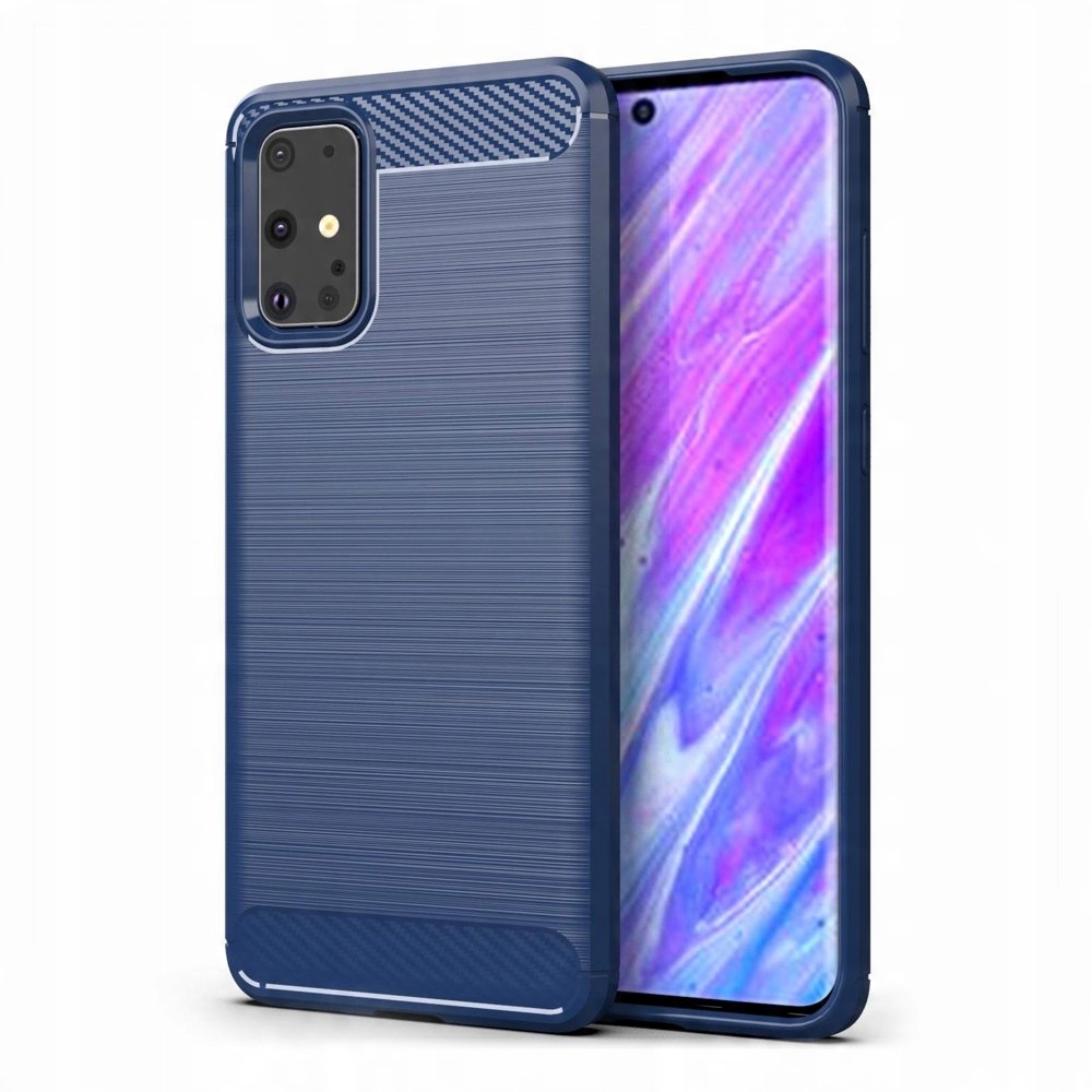 

Premium Carbon Case etui do Samsung S20 Ultra blue