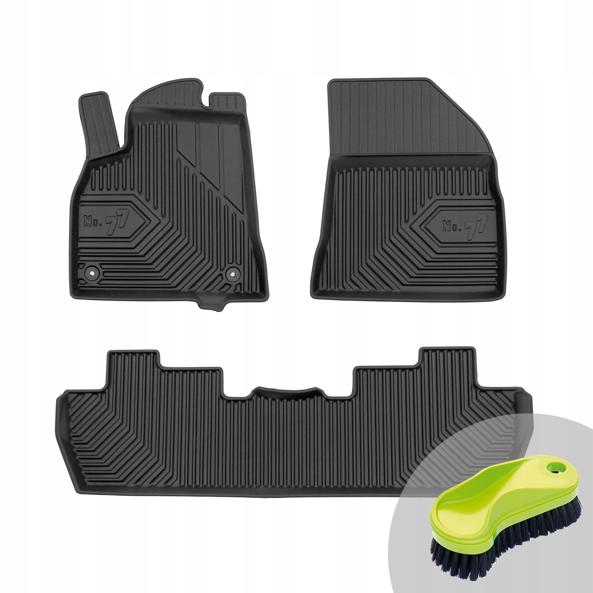 Frogum Koberce do auta pro Peugeot 5008 I 2009-2017 kartáč