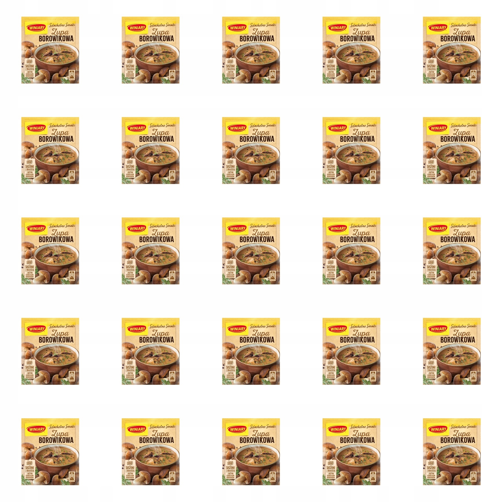25x 44g Winiary Zupa borowikowa Karton