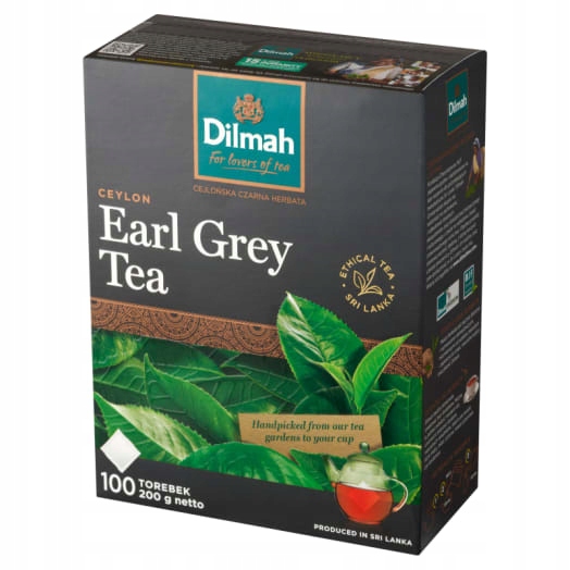 Levně Dilmah Čaj Earl Grey 100 sáčků ex.