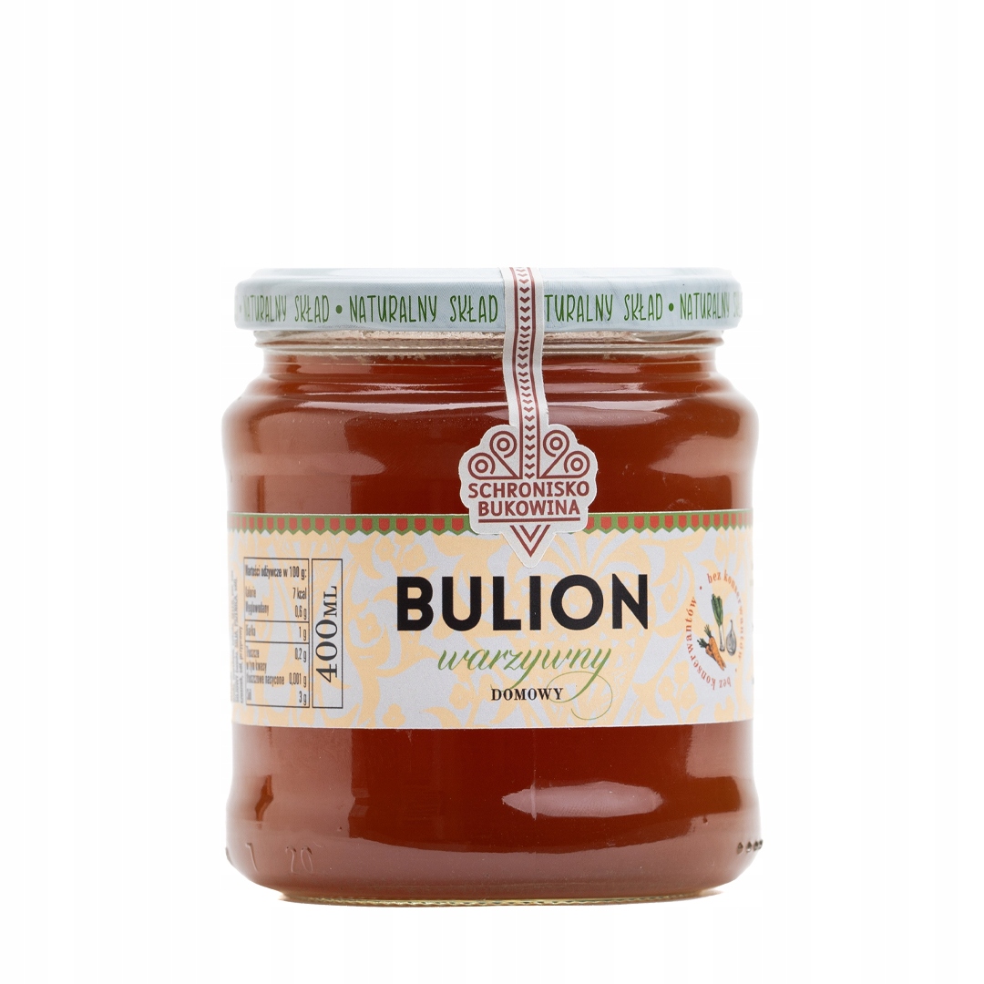 Levně 6 x Zeleninový vývar 400 ml – Schronisko Bukowina