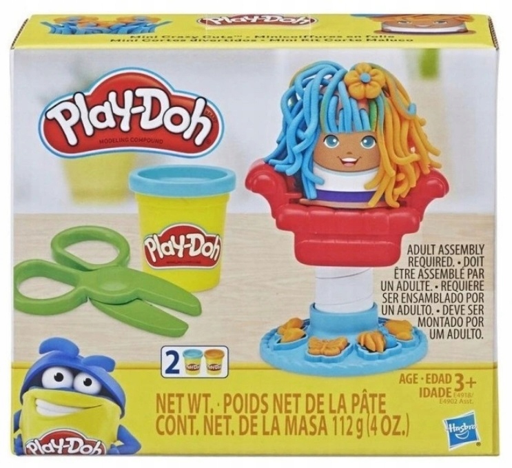 

Play-doh Ciastolina Szalony Fryzjer Zestaw 2 Masy