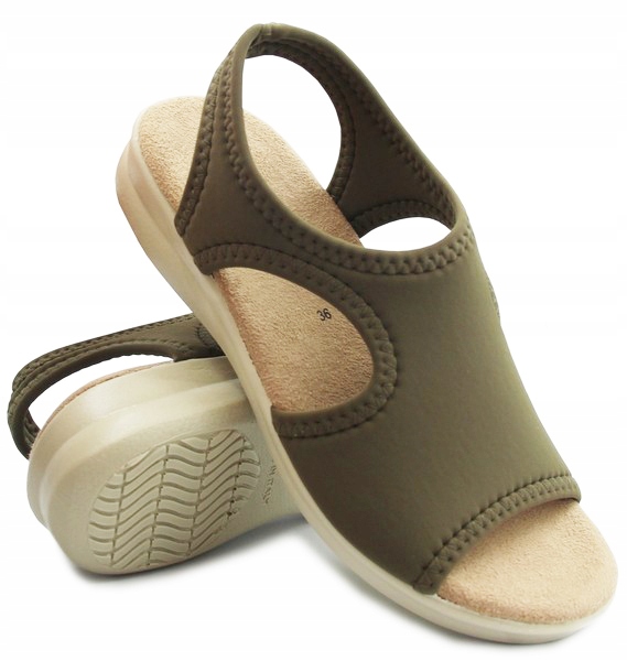 Letní pohodlné elastické sandály pro ženy typu senirek Sanital Flex 38