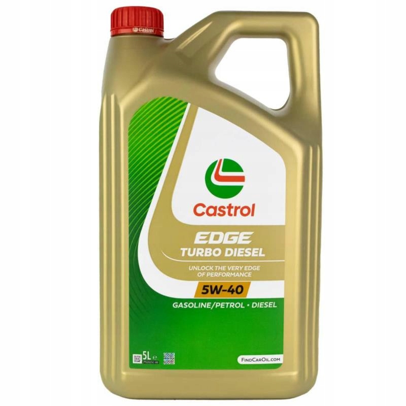 Olej Castrol Edge Turbo Diesel 5W40 5L
