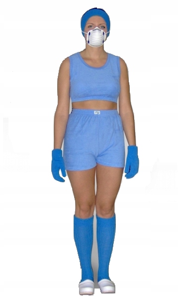 Strój Do Kriokomory Komplet Damski Bawełna Zestaw