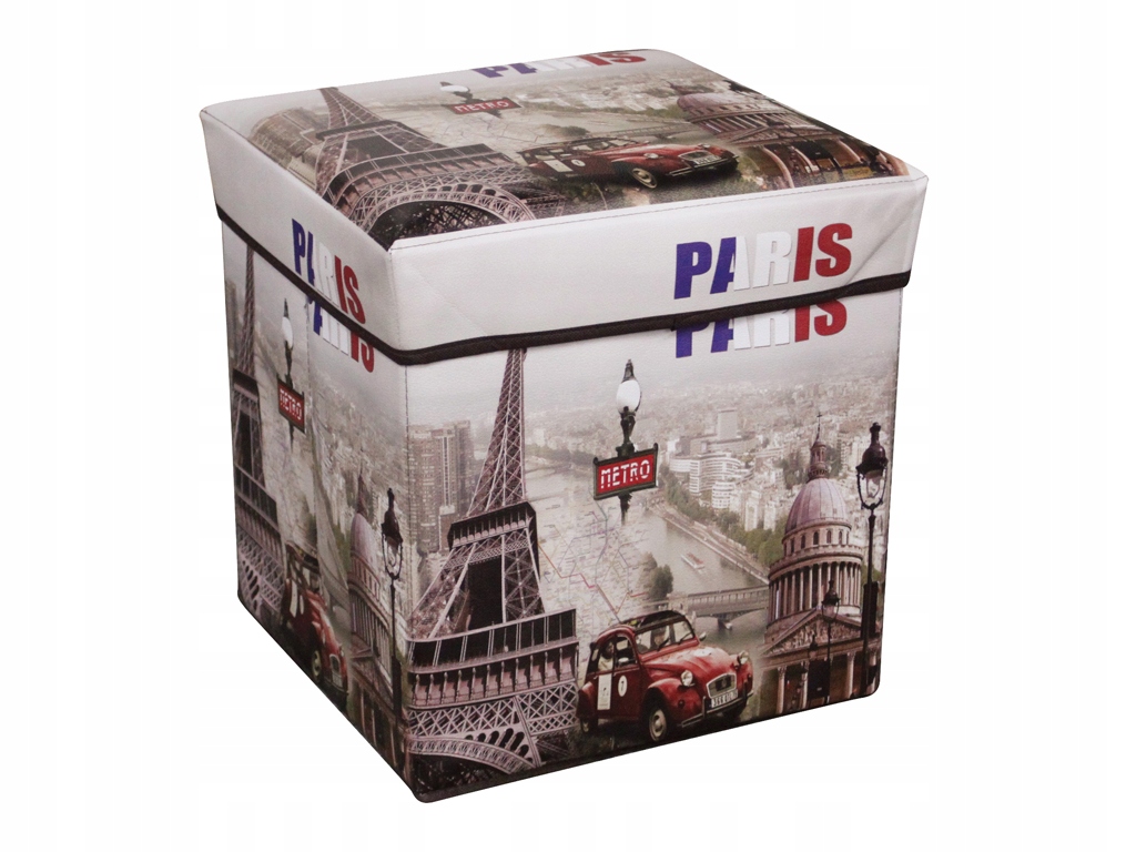 

Pufa otwierana schowek pojemnik pufy paryż AS20