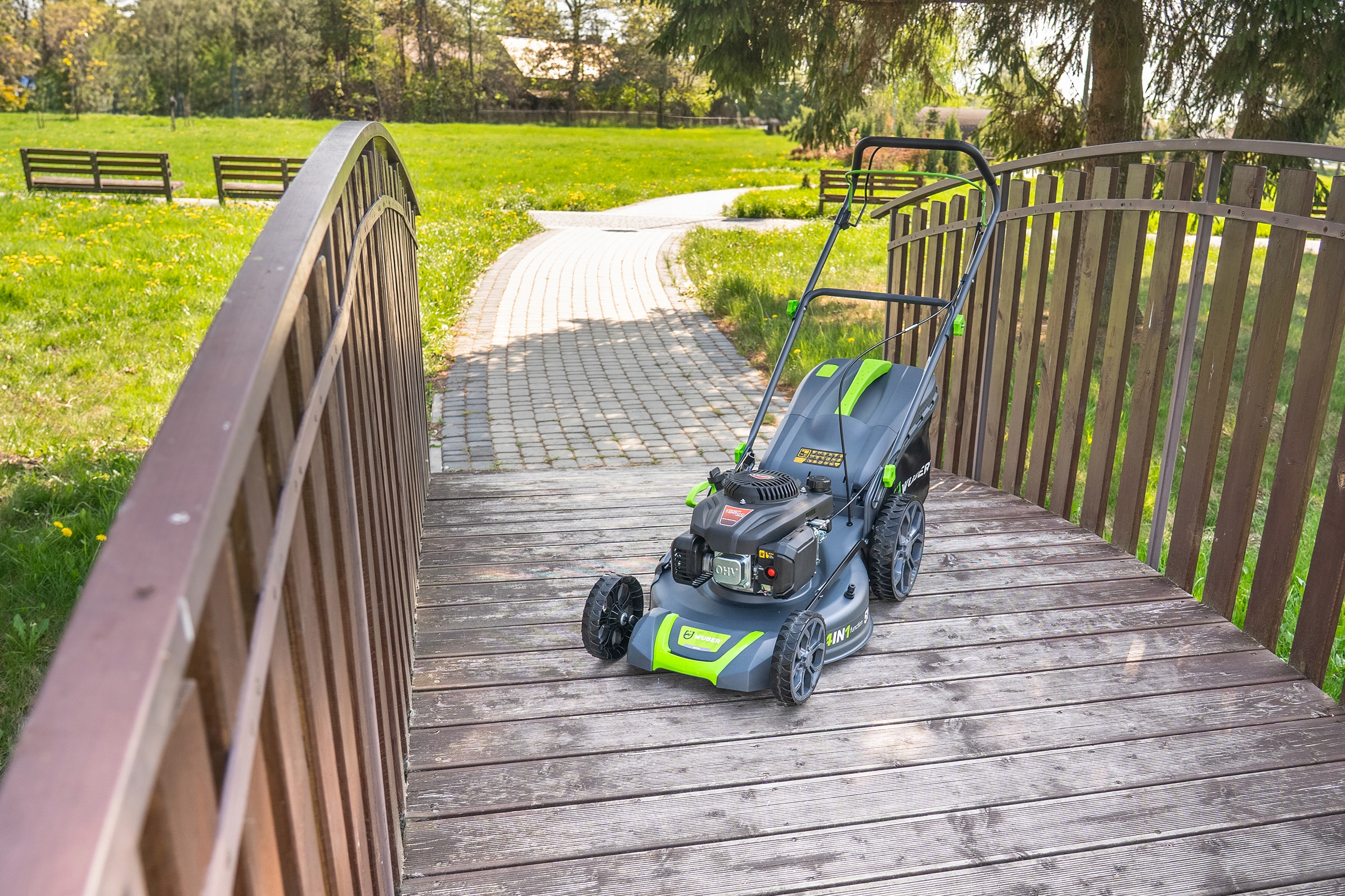 KOSIARKA SPALINOWA DO TRAWY Z NAPĘDEM MOCNA SILNIK LONCIN NAPĘD WUBER +OLEJ Stan opakowania oryginalne