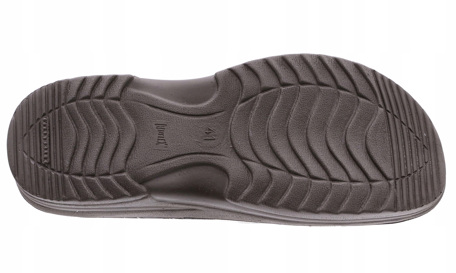 SANDAŁY MĘSKIE INBLU RY-29 SKÓRA ECO WYGODNE RZEPY BRĄZOWE 41 Rozmiar 41