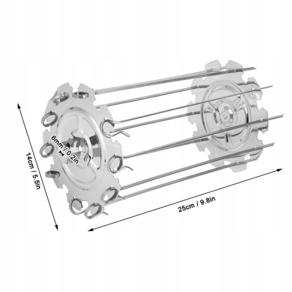SZPIKULCE DO SZASZŁYKÓW SZPIKULEC DO GRILLA METAL Marka inna