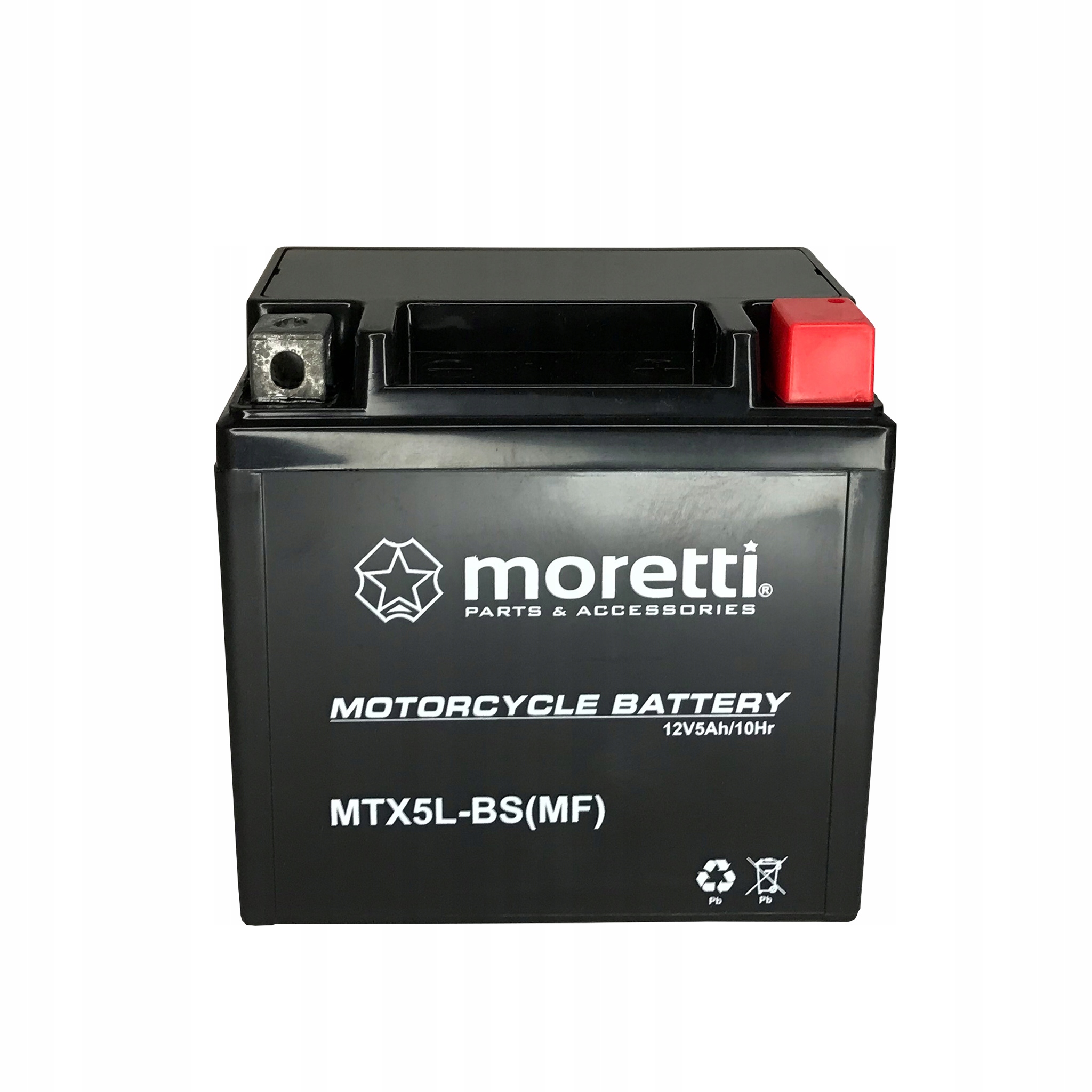 

Żelowy akumulator 5Ah MTX5L-BS Gel Moretti